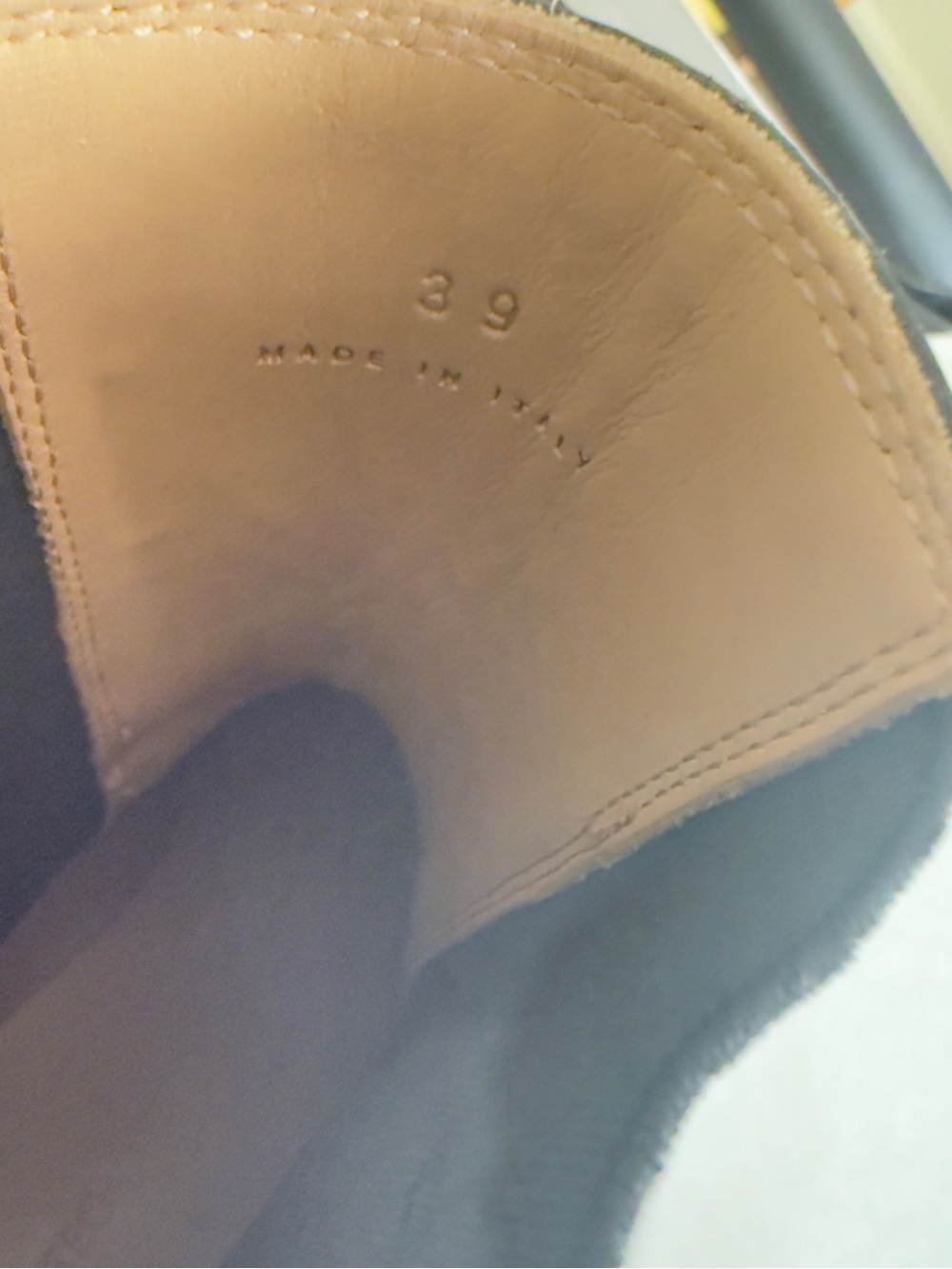 Black Leather Flash Boots - Grass - Picture 3 of 7